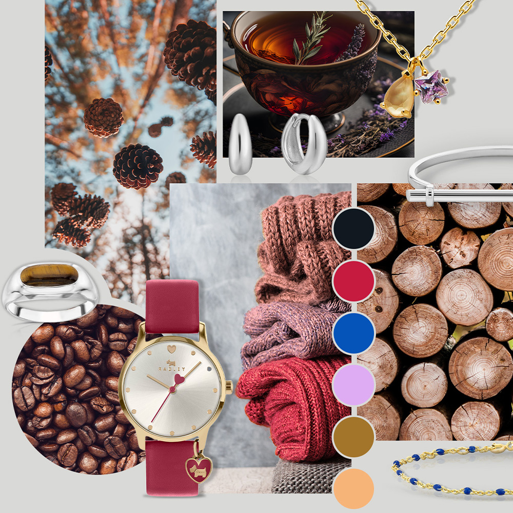 Winter Skintone Colour Palette mood board